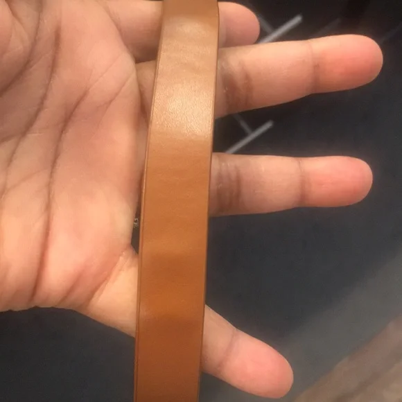 Skinny Faux Leather Waist Belt - Picture 14 of 16